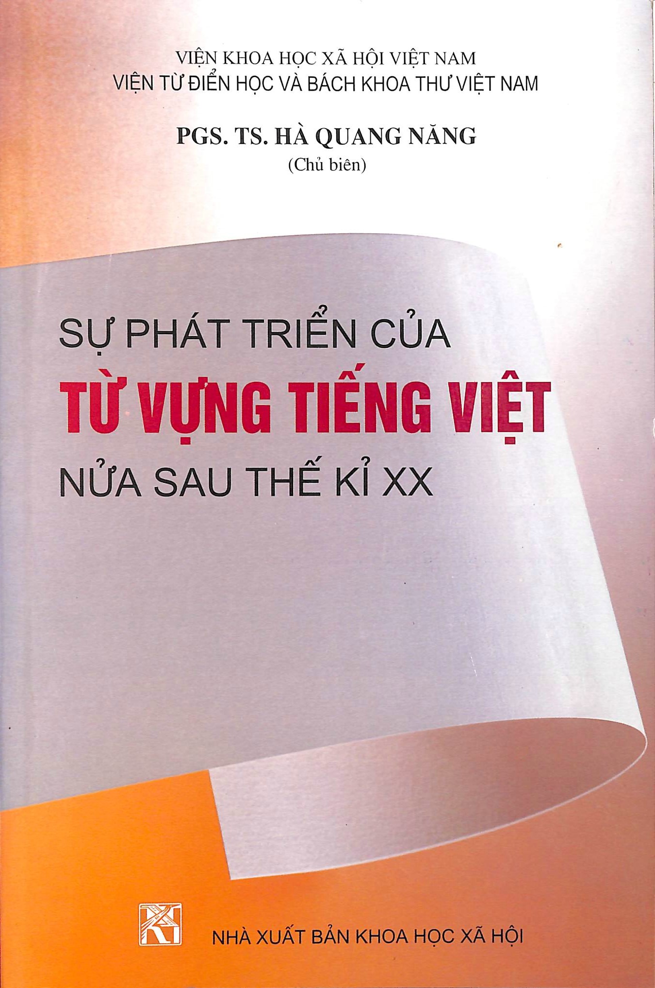 Sự phát triển của từ vựng Tiếng Việt nửa sau thế kỉ XX