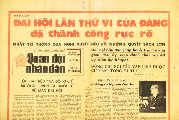 Đại hội lần thứ VI của Đảng đã thành công rực rỡ