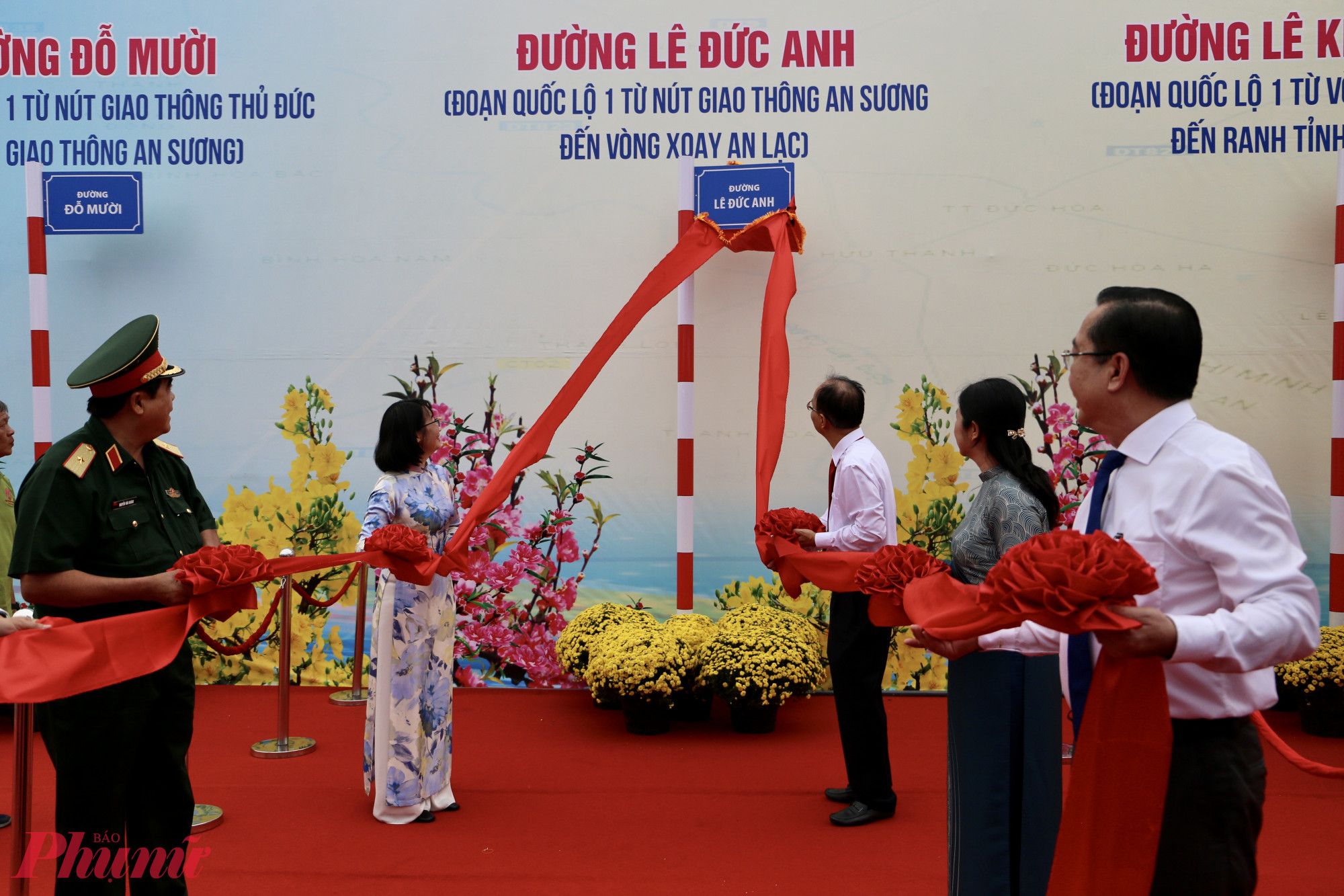 TPHCM chính thức công bố tên đường Đỗ Mười, Lê Đức Anh, Phan Văn Khải